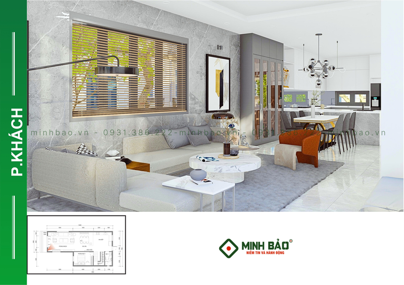 Cửa sổ được bố trí ở nhiều vị trí