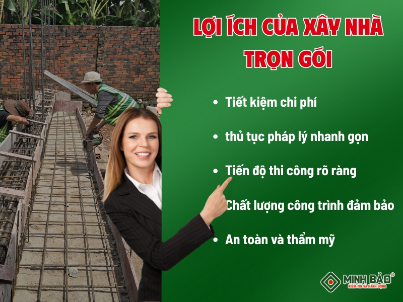Lợi ích của dịch vụ xây nhà trọn gói phường Khánh Hội HCM
