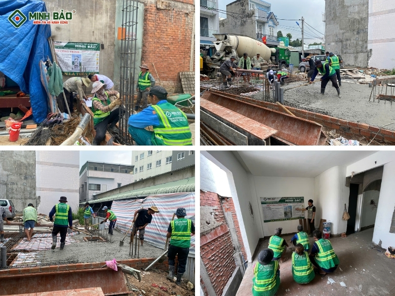 Minh Bảo thi công xây nhà trọn gói phường Bàn Cờ HCM
