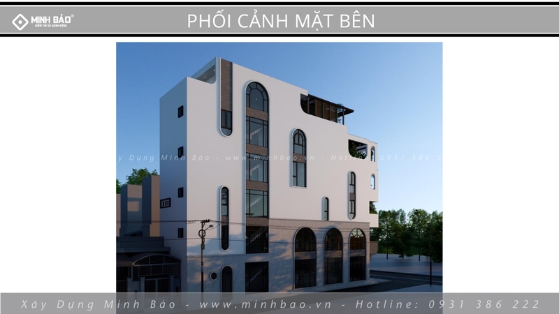 Phối cảnh mặt bên