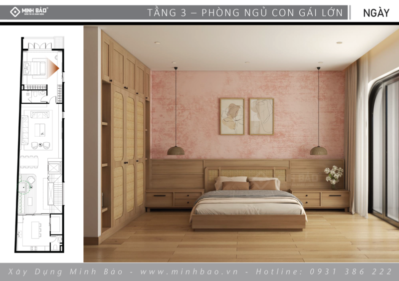 Phòng con gái lớn