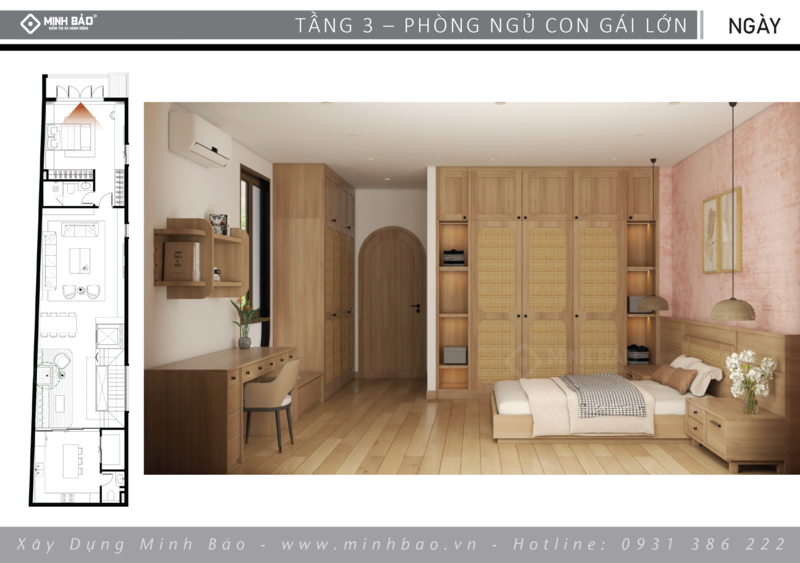 Phòng ngủ con gái lớn