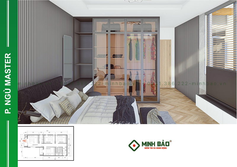 Phòng ngủ master 