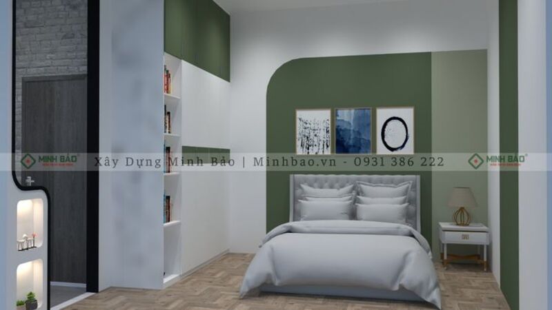 Phòng ngủ thứ 2 có nhà vệ sinh riêng