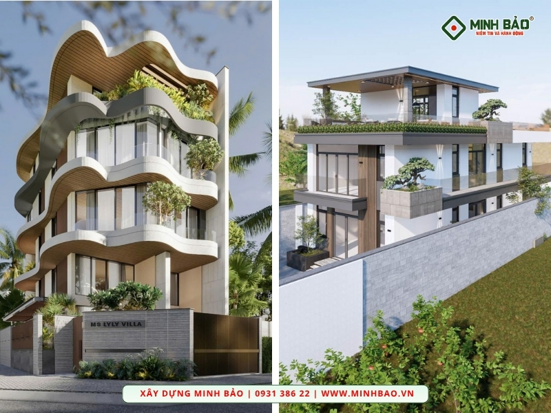 Các mẫu villa cũng được nhiều người lựa chọn