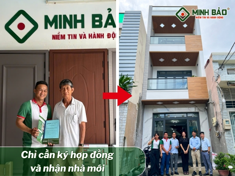 Chủ đầu tư chỉ cần ký hợp đồng và nhận nhà mới