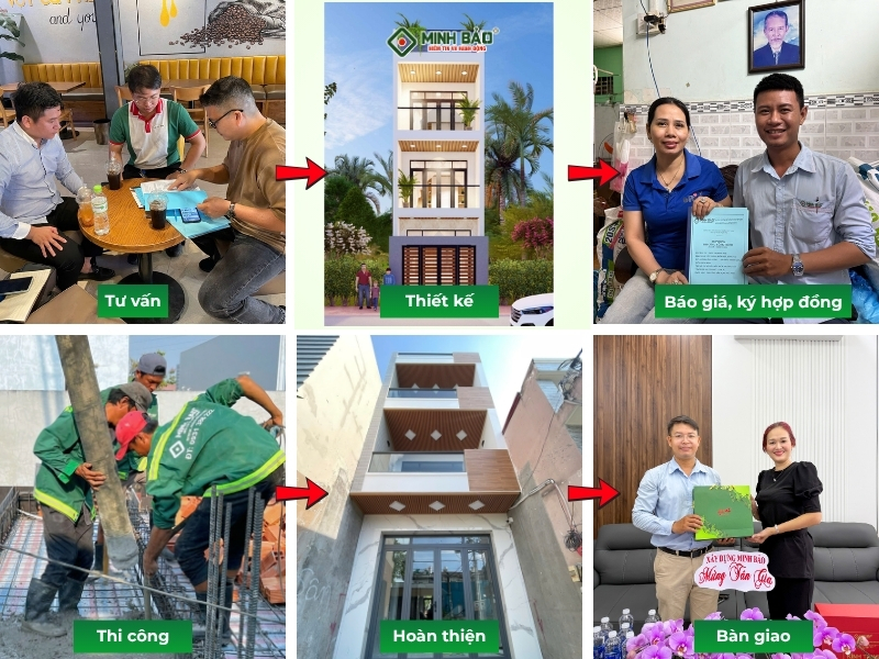 Dịch vụ xây nhà trọn gói phường Bình Tây HCM