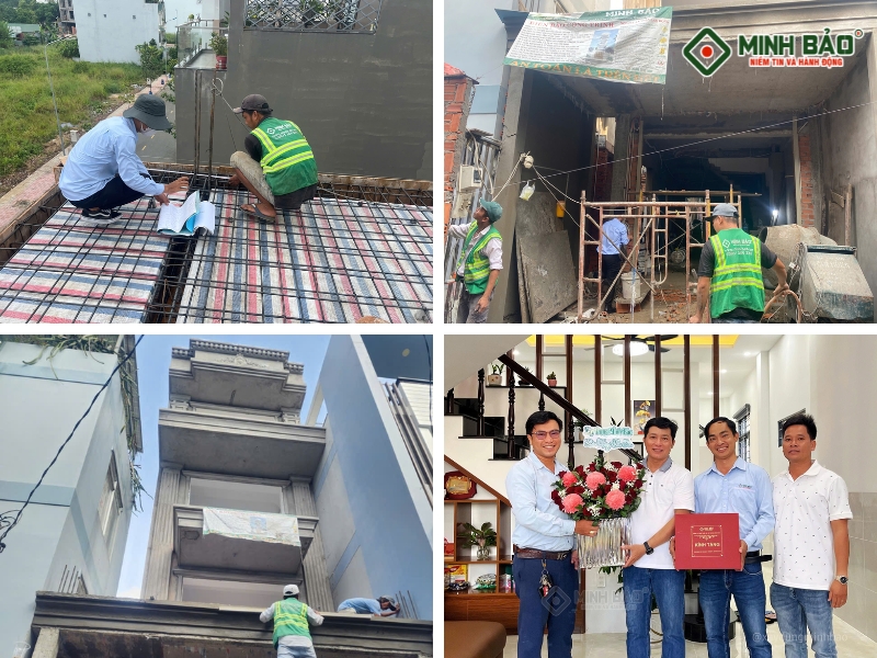 Minh Bảo xây dựng và bàn giao nhà cho gia chủ
