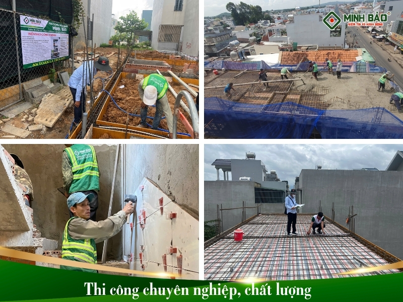 Thi công chuyên nghiệp chất lượng