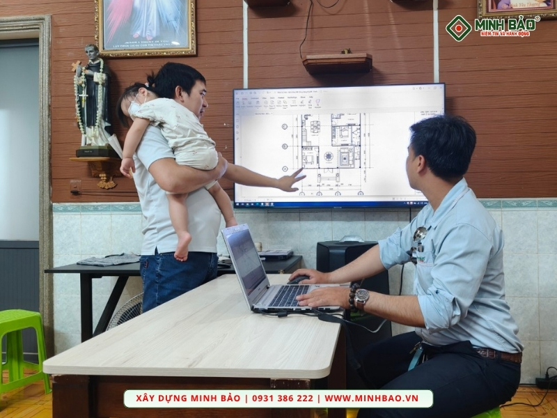 Tư vấn báo giá chi tiết trước khi xây dựng