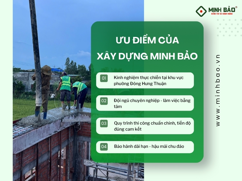Ưu điểm của dịch vụ xây nhà trọn gói