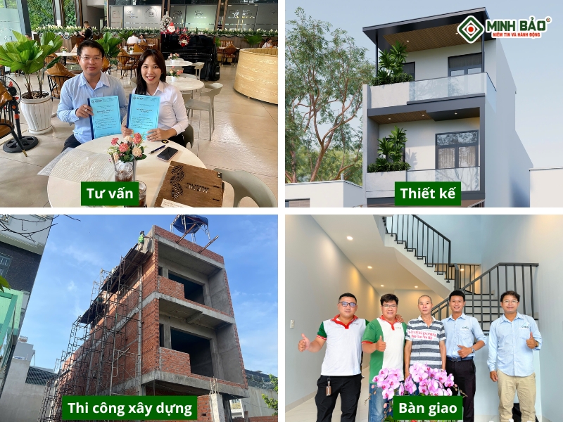 Các hạng mục trong xây nhà trọn gói