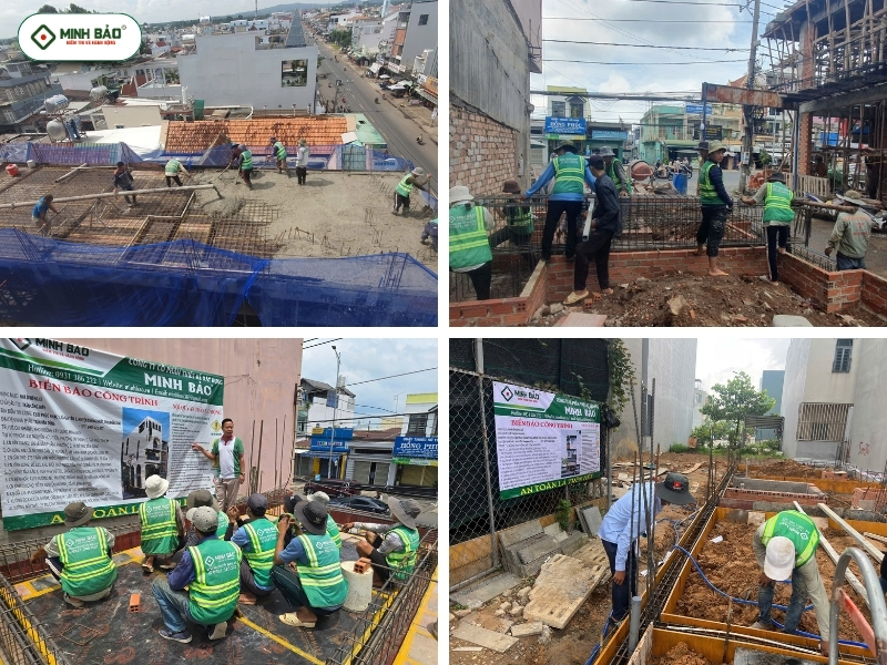 Minh Bảo thi công công trình