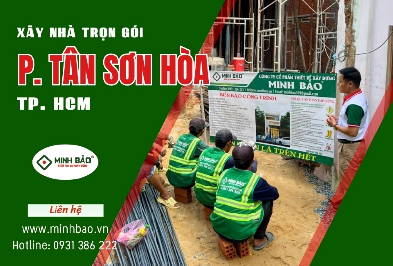 Tìm hiểu dịch vụ xây nhà trọn gói phường Tân Sơn Hòa HCM