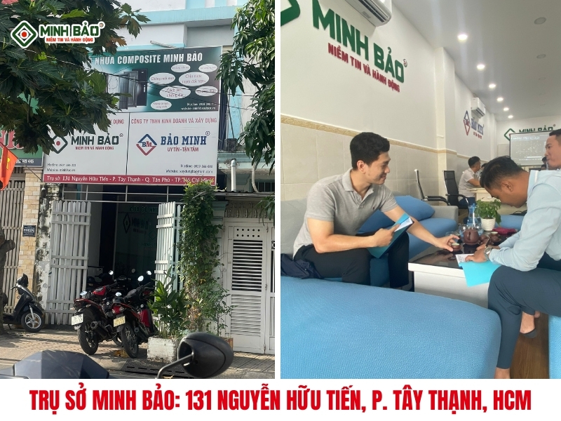 Trụ sở Minh Bảo nằm ở phường Tây Thạnh