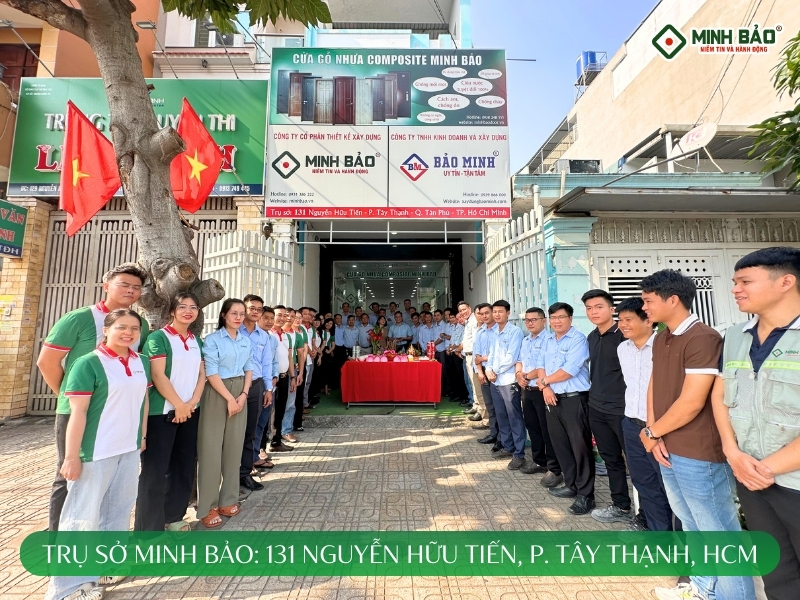 Trụ sở Minh Bảo nằm ở phường Tây Thạnh