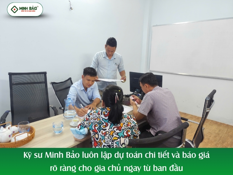 Tư vấn báo giá rõ ràng ngay từ ban đầu