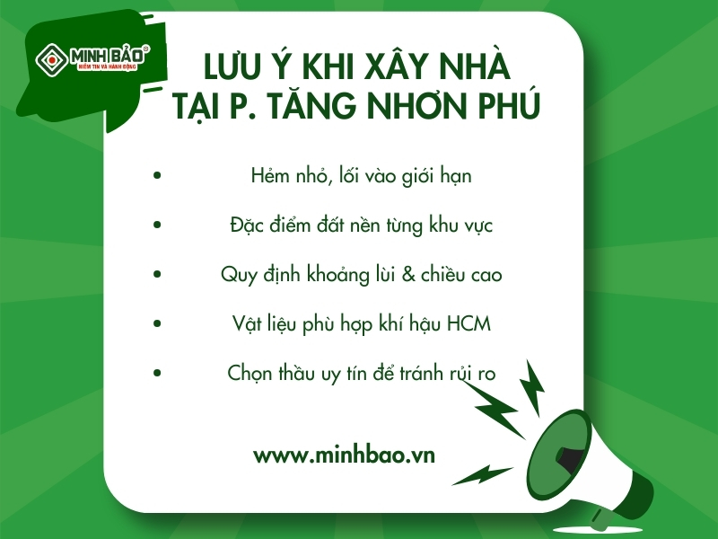 Các vấn đề mà gia chủ nên lưu ý khi xây nhà