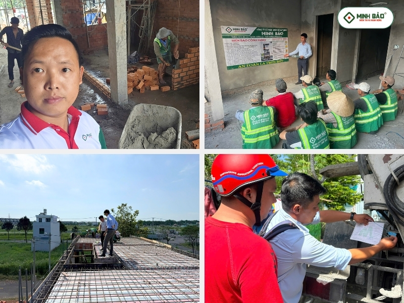 Trong quá trình thi công luôn có mặt của đội ngũ giám sát