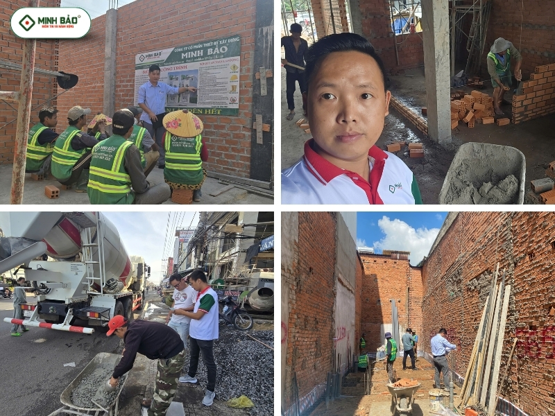 Trong quá trình thi công luôn có mặt của kỹ sư giám sát