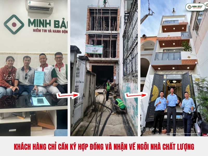 Ưu điểm của dịch vụ xây nhà trọn gói 