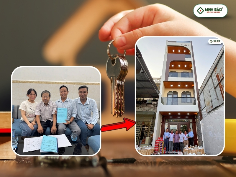 Chủ nhà chỉ cần ký hợp đồng và nhận về ngôi nhà ưng ý