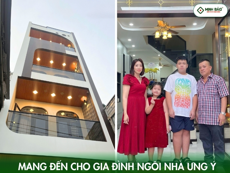 Dịch vụ xây nhà trọn gói mang đến cho gia chủ ngôi nhà ưng ý