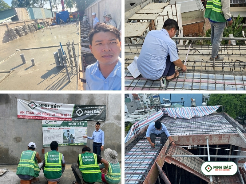 Trong quá trình thi công luôn có mặt của đội ngũ giám sát