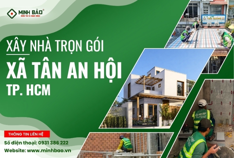 Ví dụ báo giá xây nhà trọn gói Tân An Hội HCM