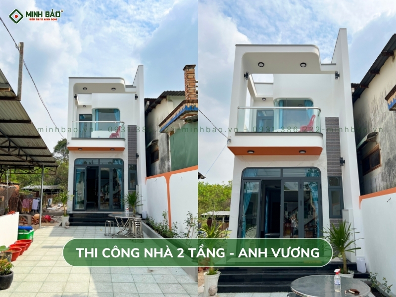 Công trình nhà 2 tầng