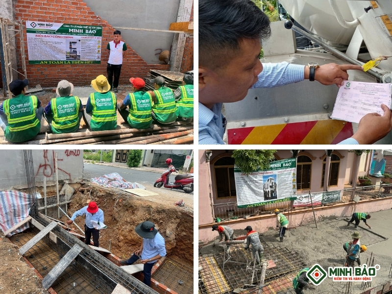 Minh Bảo thi công bài bản chuyên nghiệp