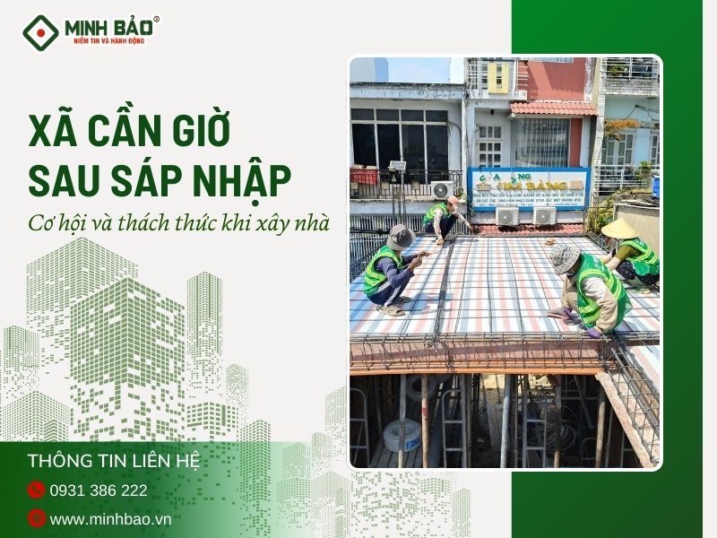 Tình hình xây dựng tại Cần Giờ