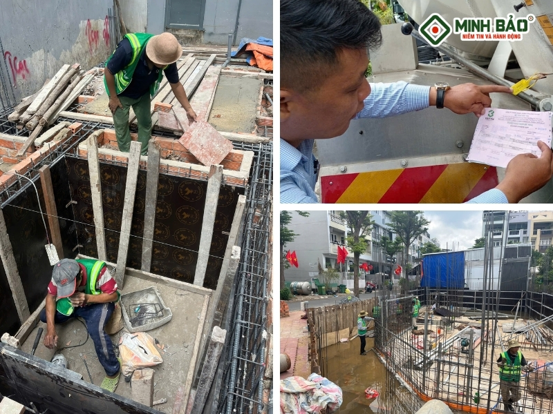 Trong quá trình thi công luôn có mặt của đội ngũ giám sát