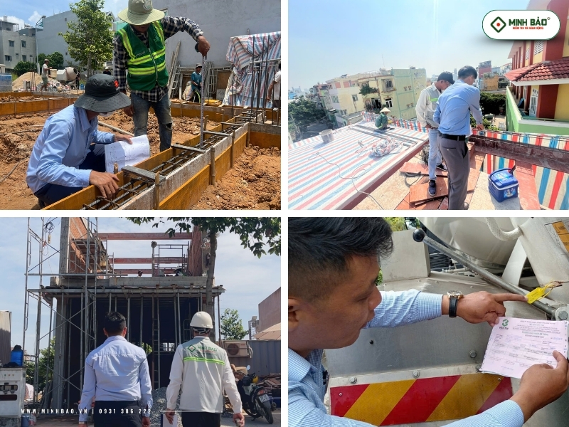 Trong quá trình thi công luôn có mặt của đội ngũ giám sát