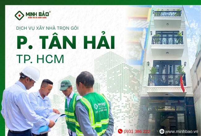 Xây Nhà Trọn Gói Phường Tân Hải HCM – Giải Pháp Xây Nhà Chất Lượng