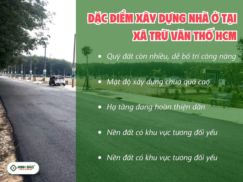 Đặc điểm xây dựng nhà tại Trừ Văn Thố