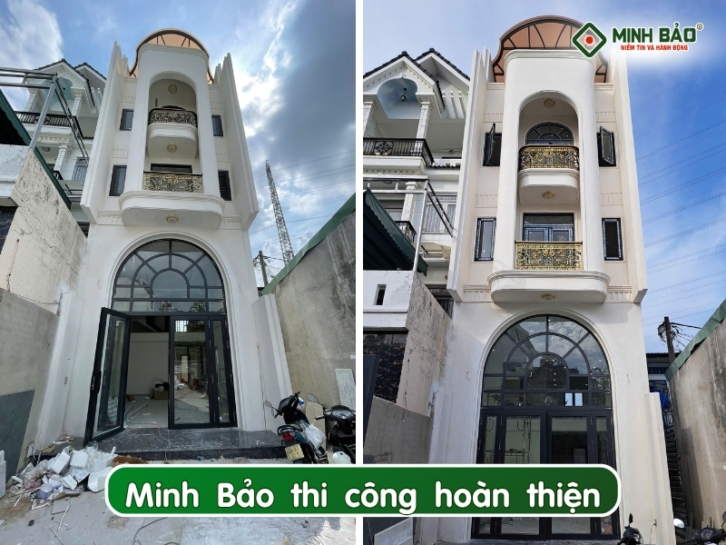 Minh Bảo thi công hoàn thiện nhà