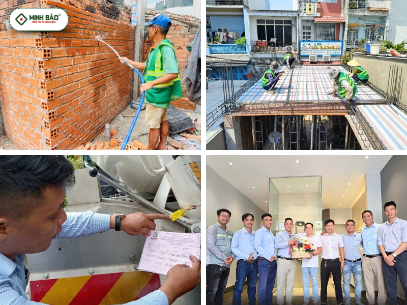 Minh Bảo thi công và bàn giao nhà tại Long Hải