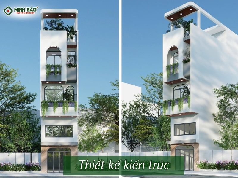 Minh Bảo tiến hành thiết kế