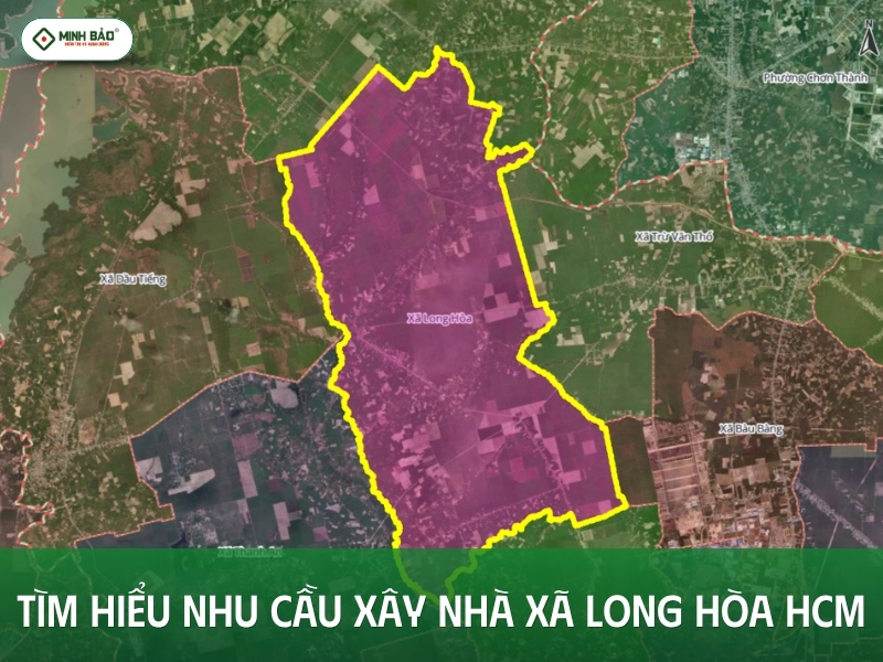 Tìm hiểu nhu cầu xây nhà trọn gói tại Long Hòa