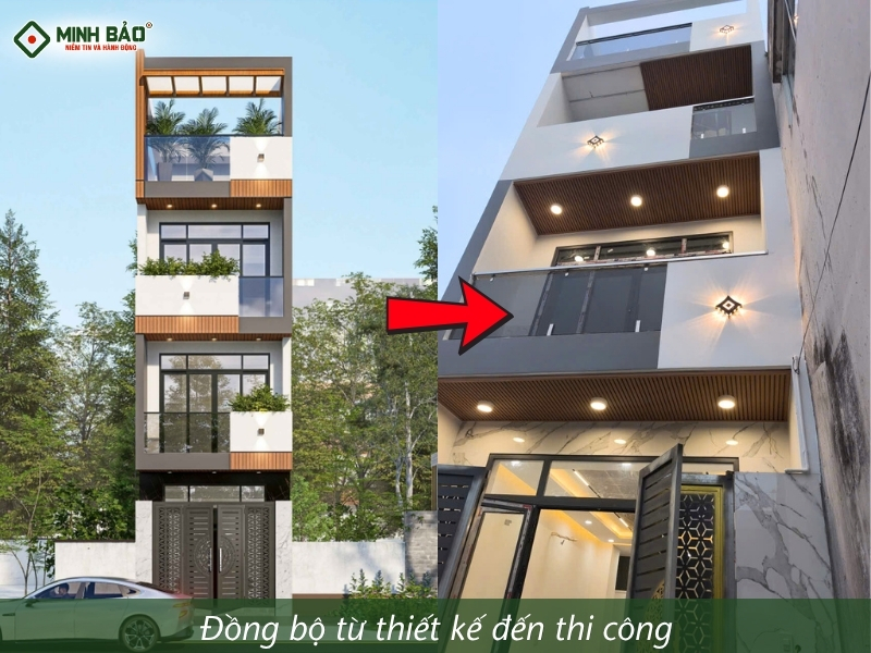 Đồng bộ từ thiết kế đến thi công