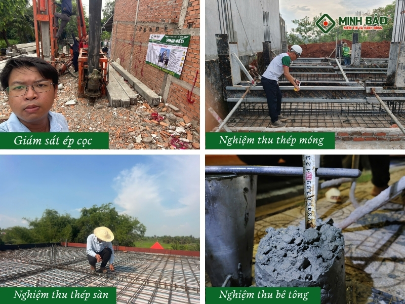 Kỹ sư giám sát hỗ trợ gia chủ mọi mặt khi xây dựng