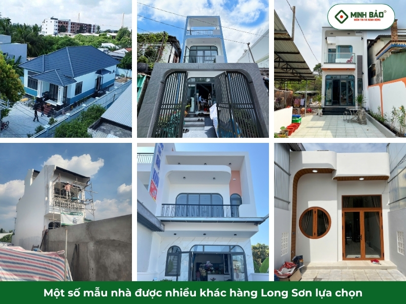 Một số mẫu nhà được nhiều khách hàng lựa chọn