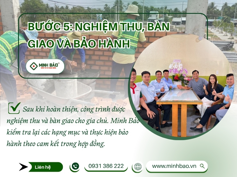 Nghiệm thu và bàn giao