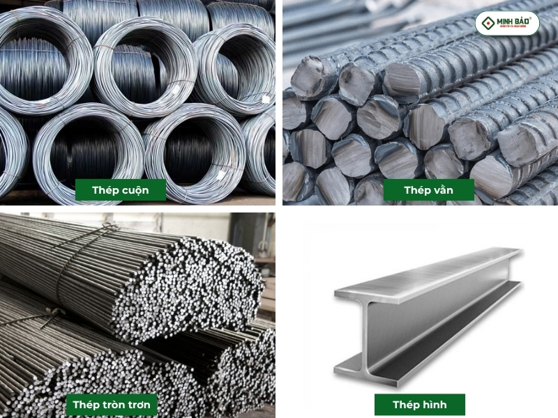 Các loại sắt thép trong xây dựng