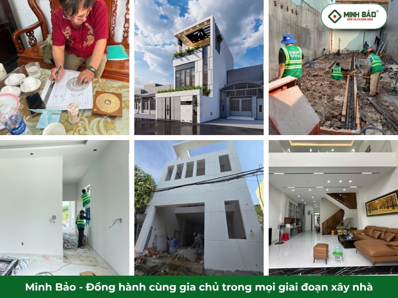 Minh Bảo đồng hành cùng gia chủ trong mọi giai đoạn