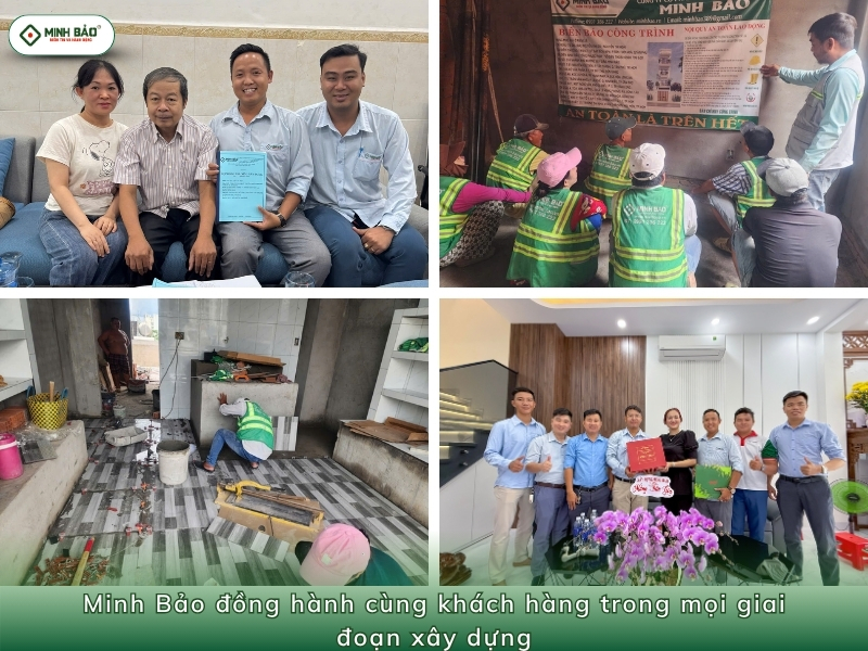 Minh Bảo tư vấn phù hợp, thi công chất lượng
