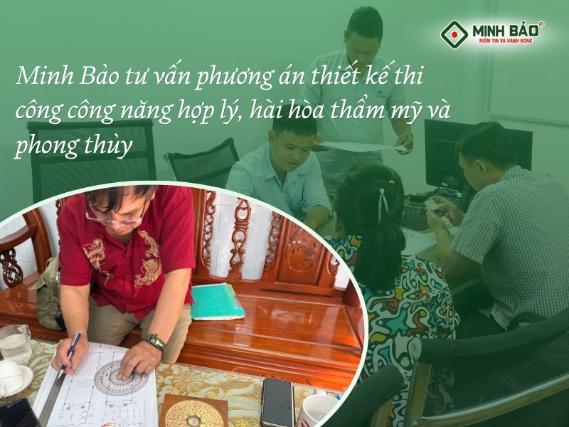 Minh Bảo tư vấn thiết kế nhà theo phong thủy