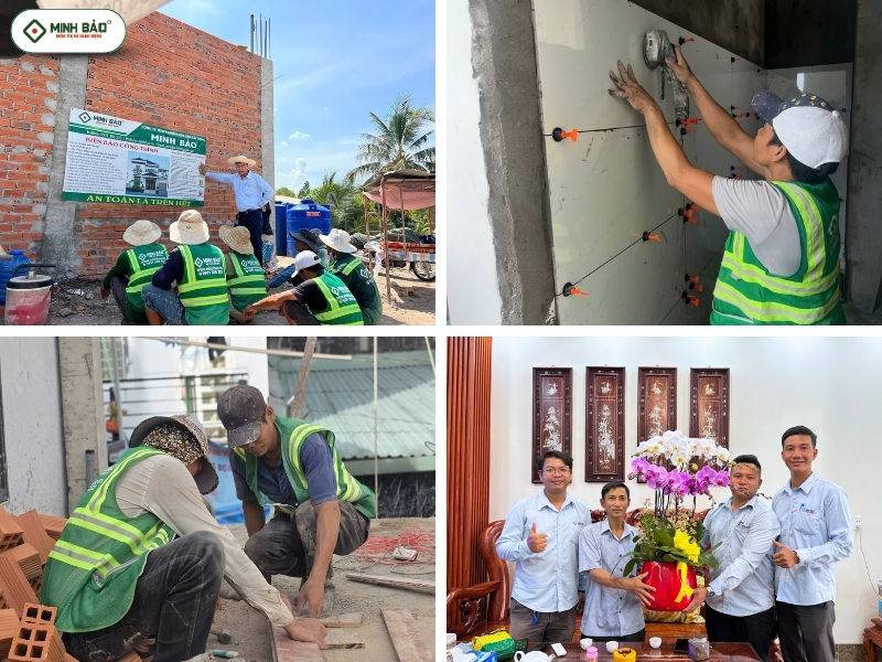 Minh Bảo xây dựng và bàn giao nhà cho gia chủ